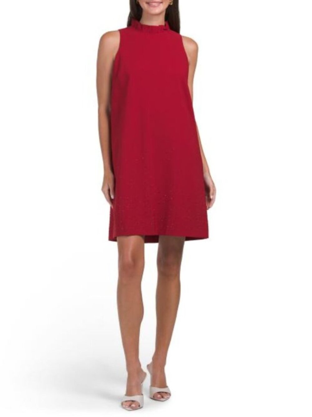 ANNE KLEIN Sleeveless Mini Shift Dress